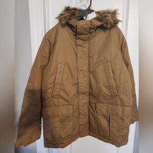 NWT. Gap mens winter coat. Brown.  Size XL.